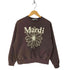 マルディメクルディ Mardi Mercredi SWEATSHIRT FLOWERMADI BROWN CREAM レディース ONE SIZE