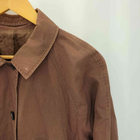 マーガレットハウエル MARGARET HOWELL 90s コットン ロング ステンカラーコート レディース 2
