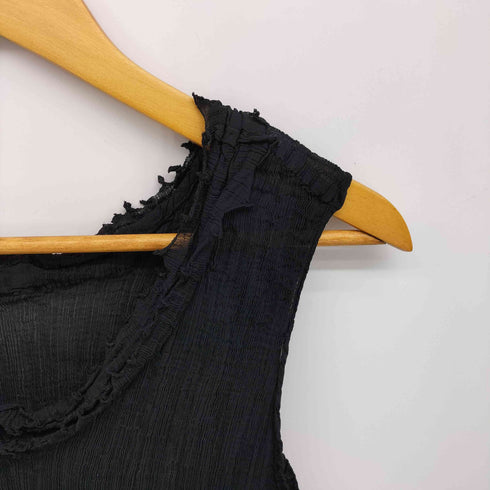 ミー イッセイミヤケ me ISSEY MIYAKE 11SS ノースリーブ プリーツ チュニック レディース