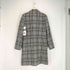 ザラ ZARA WOMEN チェック柄1Bチェスターコート レディース S