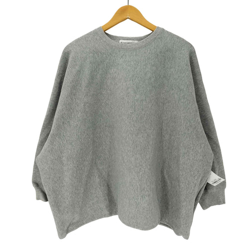quaranciel カランシエル 25AW 洗濯機可能 ポンチ ドロスト ルーズ プルオーバー スウェット トレーナー レディース FREE