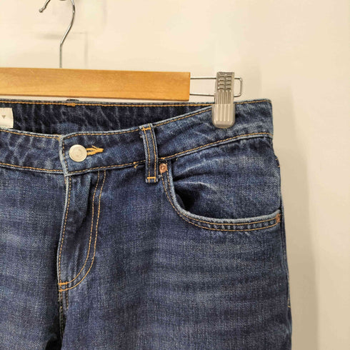 ザラ ZARA TRF ワイドレッグローライズジーンズ ブーツカット レディース JPN:38