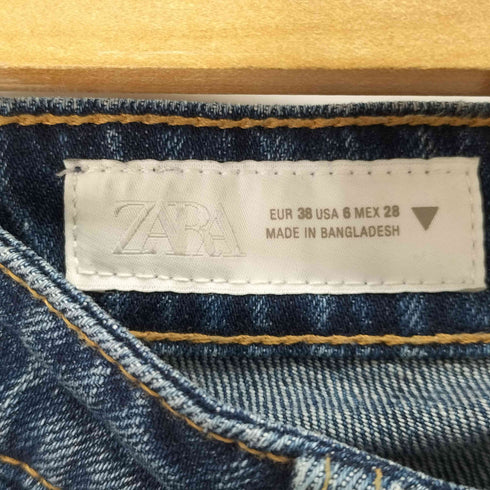 ザラ ZARA TRF ワイドレッグローライズジーンズ ブーツカット レディース JPN:38
