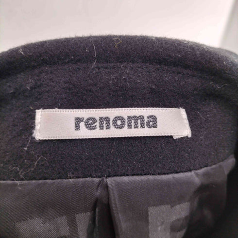 renoma HOMME カシミヤ混ステンカラーコート メンズ M
