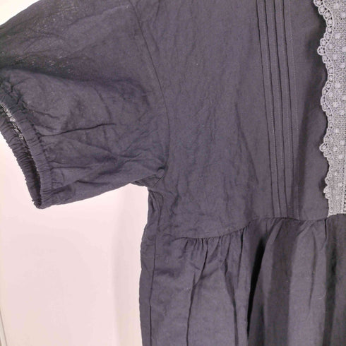 サマンサモスモス samansa Mos2 前立てレース切替ワンピース レディース JPN:S