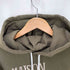 メゾンキツネ MAISON KITSUNE LOGO HOODIE フロントプリント プルオーバーパーカー メンズ JPN:XL
