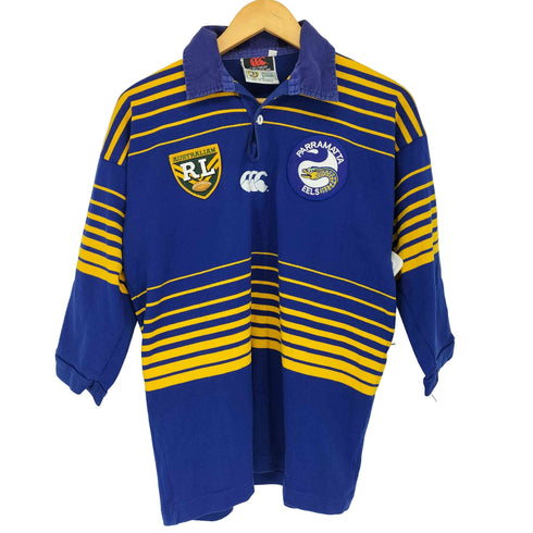 カンタベリー CANTERBURY オーストラリア製 ラガーシャツ メンズ import:M