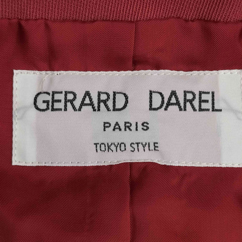 ジェラールダレル GERARD DAREL ノーカラージャケット スカート セットアップ レディース 9