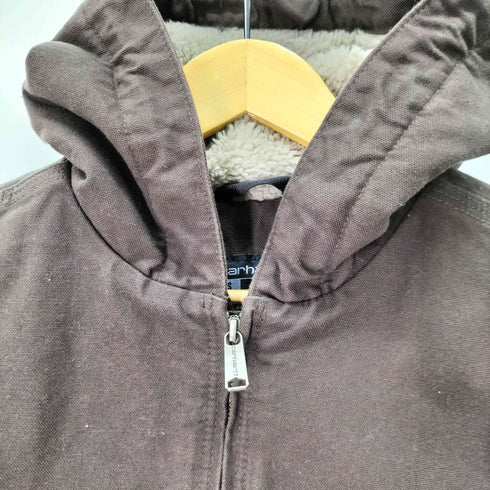 カーハート Carhartt LOOSE FIT Sherpa Lined Washed Duck Jacket ボアライナー フード ダック デトロイトジャケット レディース import:S