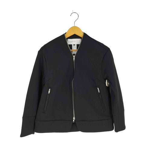 ダブルスタンダードクロージング DOUBLE STANDARD CLOTHING ノーカラーダンボールニットジャケット レディース JPN:36