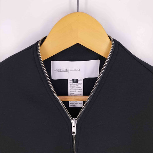 ダブルスタンダードクロージング DOUBLE STANDARD CLOTHING ノーカラーダンボールニットジャケット レディース JPN:36
