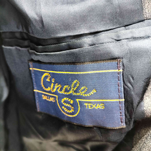 Circle S USA製 スエード切替 ウエスタンテーラードジャケット メンズ 38R