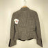 アルマーニコレツィオーニ ARMANI COLLEZIONI 千鳥格子 パイピング ウールジャケット レディース EUR:40