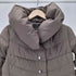 LORITTI Down Coat ショールカラー キルティング ダウン コート レディース JPN:9号