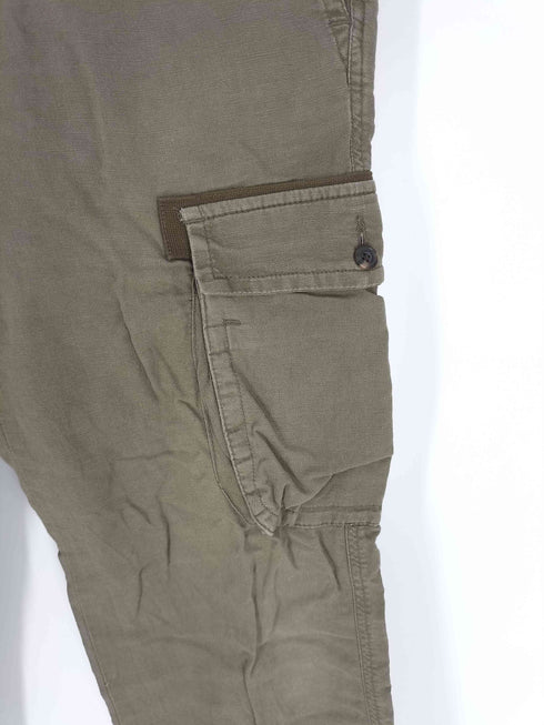 エディーバウアー Eddie Bauer 00S リネンコットンカーゴパンツ メンズ 32/32