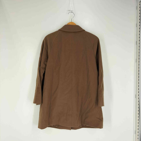 サンヨーコート SANYO COAT カシミヤ混 ウールステンカラーコート レディース JPN:9号