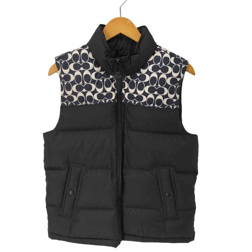 コーチ COACH シグネチャー ダウンベスト メンズ SMALL