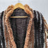 Real Fur&Silk 100% Reversible Quilting Blouson Mouton Jacket リアルファー 裏地 絹 シルク 100% リバーシブル キルティング ブルゾン ムートン ジャケット レディース import:M