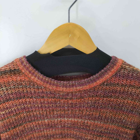 アンティカ antiqua 綿混メランジ編みニット メンズ FREE