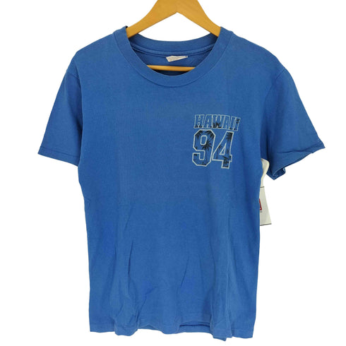 90S USA製 HAWAII 94 両面プリント シングルステッチ S/S クルーネック Tシャツ コピーライト 1995年 メンズ import:S