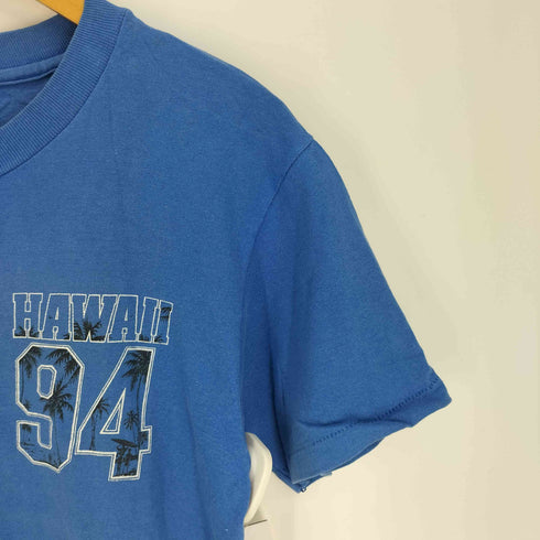 90S USA製 HAWAII 94 両面プリント シングルステッチ S/S クルーネック Tシャツ コピーライト 1995年 メンズ import:S