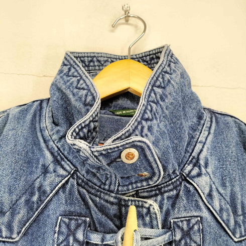 ハントクラブ HUNT CLUB トグルボタン スタンドカラーデニムジャケット メンズ