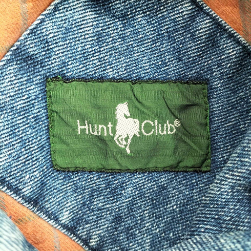 ハントクラブ HUNT CLUB トグルボタン スタンドカラーデニムジャケット メンズ