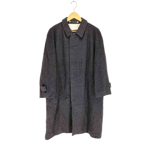 WERTHER CASHMIRE HALF カシミヤ混比翼ステンカラーコート メンズ 175