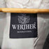 WERTHER CASHMIRE HALF カシミヤ混比翼ステンカラーコート メンズ 175