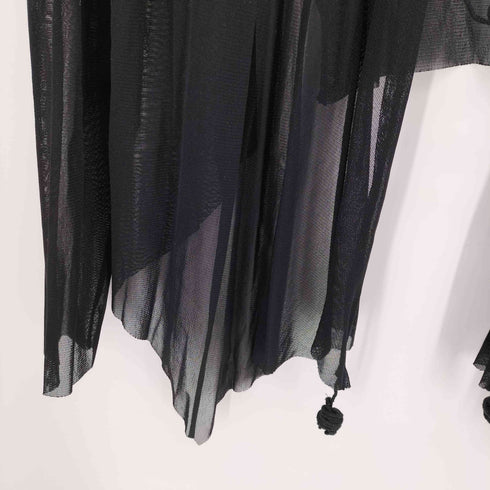 ジャンポールゴルチエフェム Jean Paul GAULTIER FEMME ドローストリング パワーネット ボレロ レディース FR:40