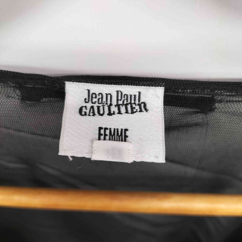ジャンポールゴルチエフェム Jean Paul GAULTIER FEMME ドローストリング パワーネット ボレロ レディース FR:40