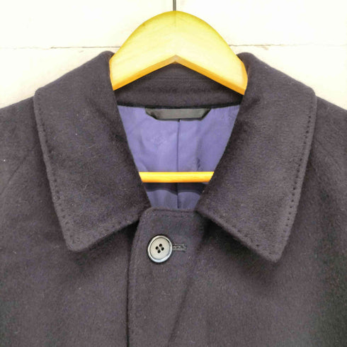 Guy Laroche CASHMIRE HALF カシミヤ混比翼ステンカラーコート メンズ 165