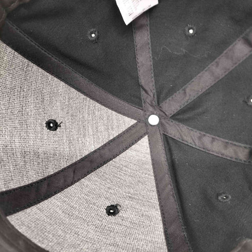 バザール VARZAR Stud logo over fit ball cap レディース