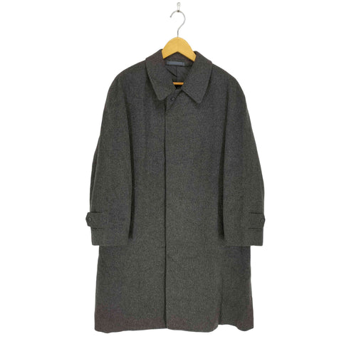 JELLAN PURE CASHMIRE カシミヤ100比翼ステンカラーコート メンズ 170