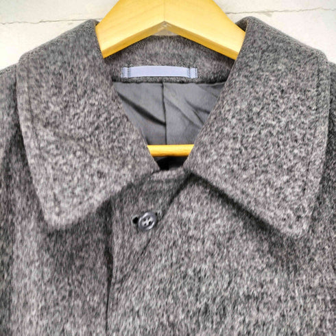 JELLAN PURE CASHMIRE カシミヤ100比翼ステンカラーコート メンズ 170