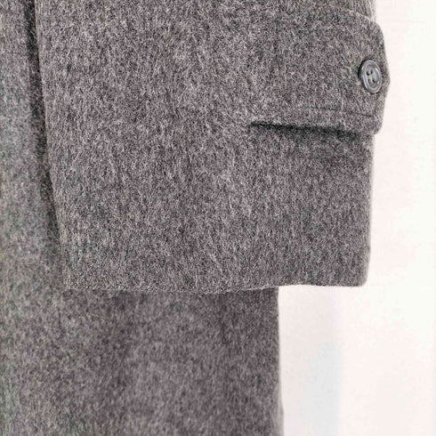 JELLAN PURE CASHMIRE カシミヤ100比翼ステンカラーコート メンズ 170