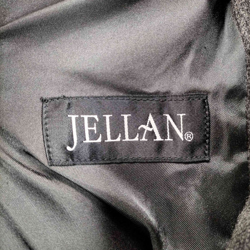 JELLAN PURE CASHMIRE カシミヤ100比翼ステンカラーコート メンズ 170