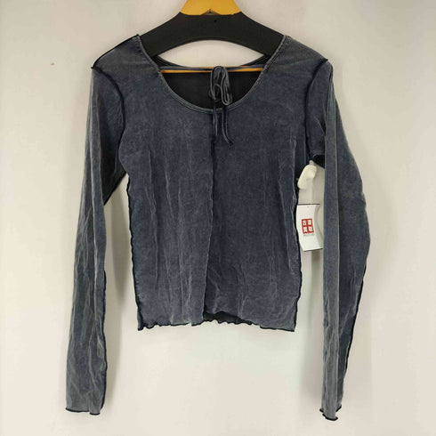 カスタネ Kastane ベロアリボン L/S カットソー レディース