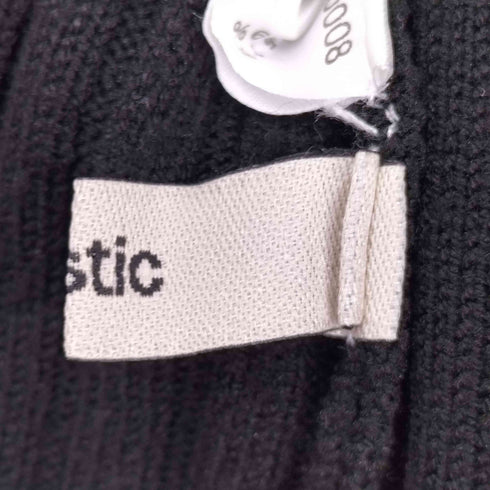 ミスティック mystic カットアウトリブニット レディース FREE