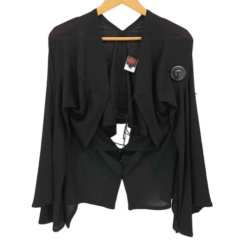 ジャンポールゴルチエ Jean Paul GAULTIER ドローストリング 変形 パワーネット カーディガン レディース FR:40