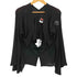 ジャンポールゴルチエ Jean Paul GAULTIER ドローストリング 変形 パワーネット カーディガン レディース FR:40
