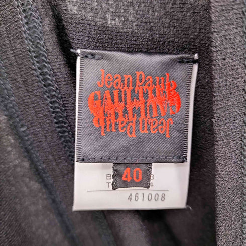 ジャンポールゴルチエ Jean Paul GAULTIER ドローストリング 変形 パワーネット カーディガン レディース FR:40