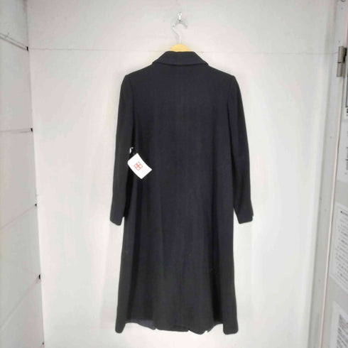 AMICAL CASHMIRE カシミヤ混デザインステンカラーコート レディース 13