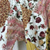 DOUCE KETTY フード 花柄 ピンタック ワンピース レディース