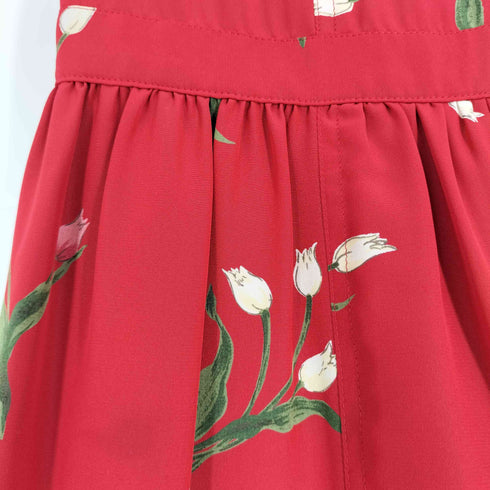 ATSUKI ONISHI AO 花柄 ノースリーブワンピース レディース