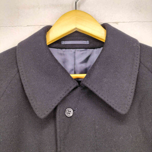 ミツミネ MITSUMINE PURE CASHMIRE カシミヤ100ステンカラーコート メンズ M