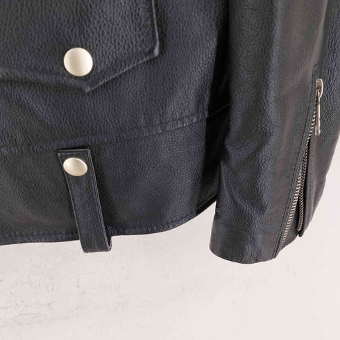 ボリーニ BOLINI COW 牛革 ダブルライダースジャケット メンズ 48