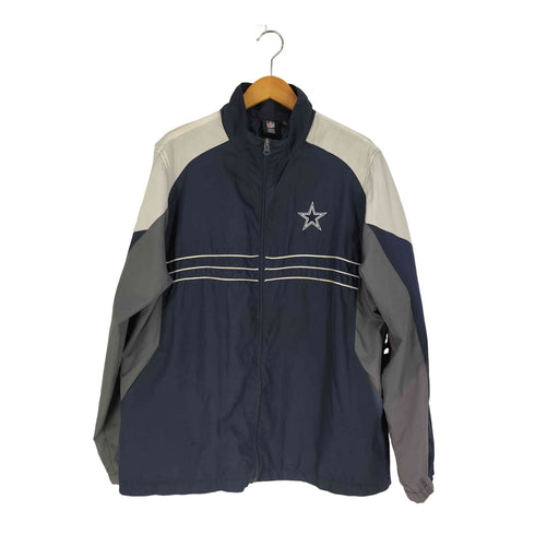 リーボック Reebok アメリカンフットボール NFL ナイロンジャケット メンズ import:L