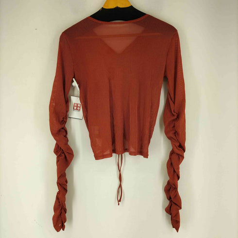 PASTERIP Gathering sheer tops レディース FREE