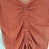 PASTERIP Gathering sheer tops レディース FREE